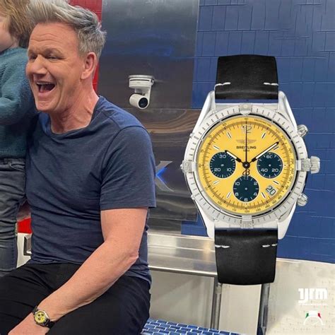 gordon ramsay yellow breitling